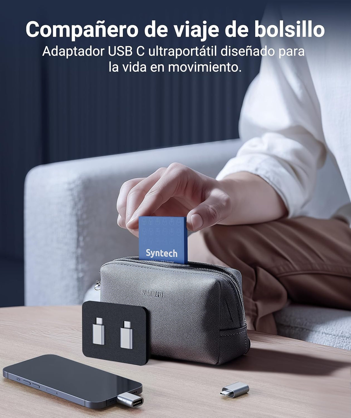 USB C to USB Adapter 2-Pack, 10Gbps USB 3.2 to Thunderbolt 5/4