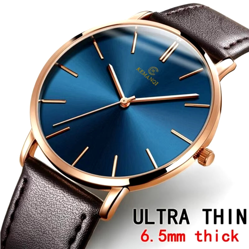 Relogio Masculino Mens Watches Top Brand Luxury Ultra-Thin Men Watch Clock Erkek Kol Saati Reloj Hombre
