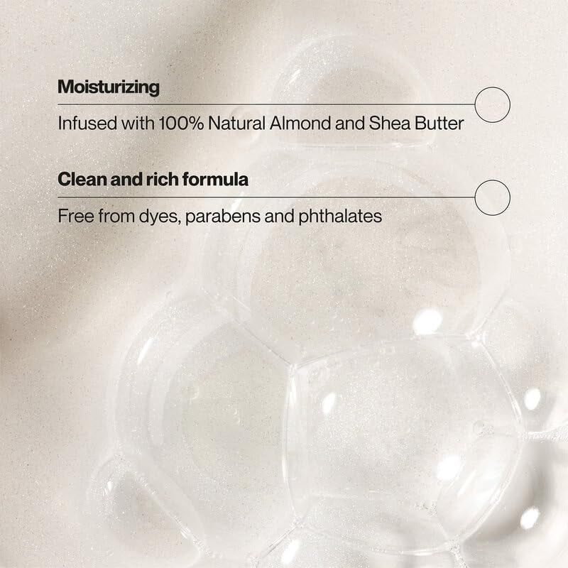 Almond & Shea Butter Shampoo and Conditioner Set, 12.6 Oz Ea