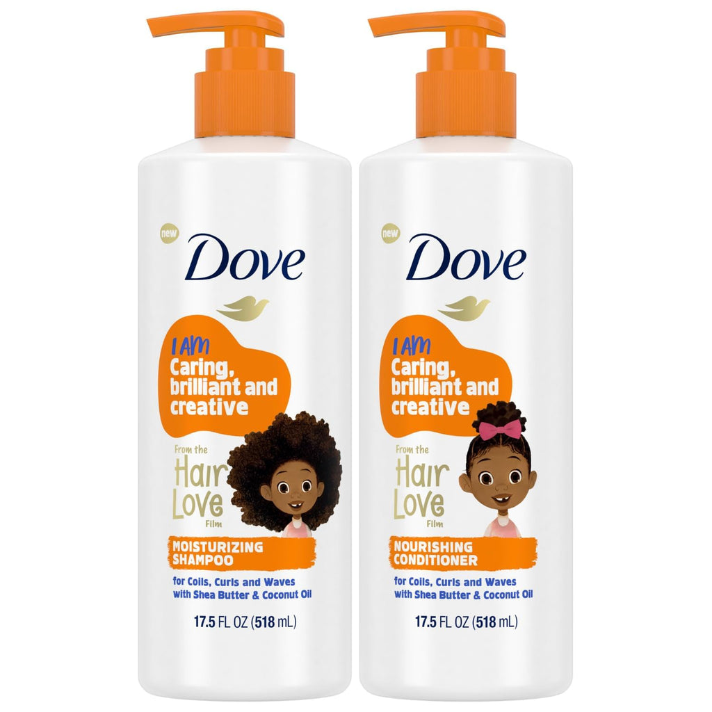 Kids Tear-Free Moisturizing Shampoo & Conditioner Set, 17.5 Oz Ea