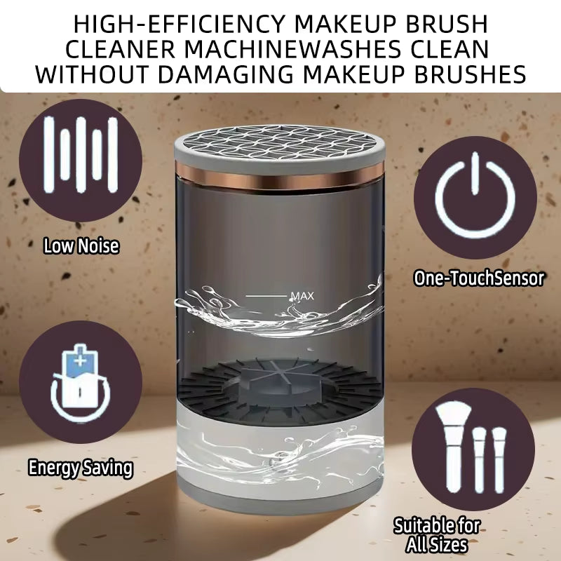 Usb-Powered Makeup Brush Cleaner 3.7X6.7In Brush Cleaning Washer for Makeup Tools - 1Pc