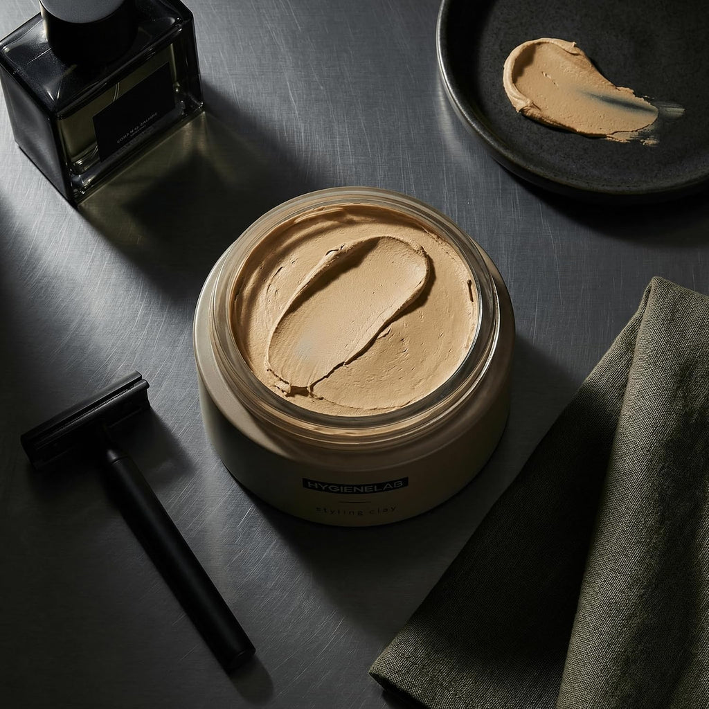 Hair Clay for Men, Strong Hold Matte Finish Styling, 3.5 Oz