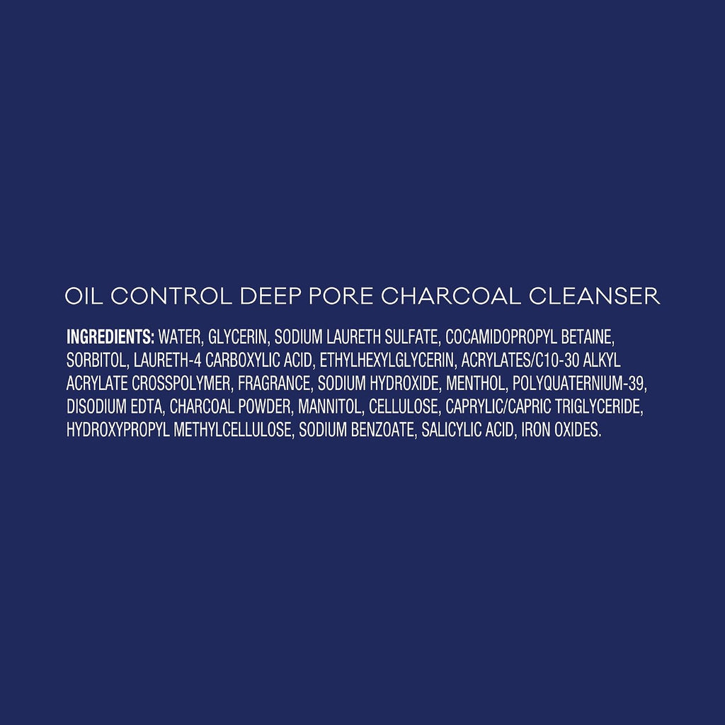 ビオレU Biore Deep Pore Charcoal Face Wash, Daily Facial Cleanser for Dirt & Makeup Removal, for Oily Skin, Value Size, 11.45 Fl Oz