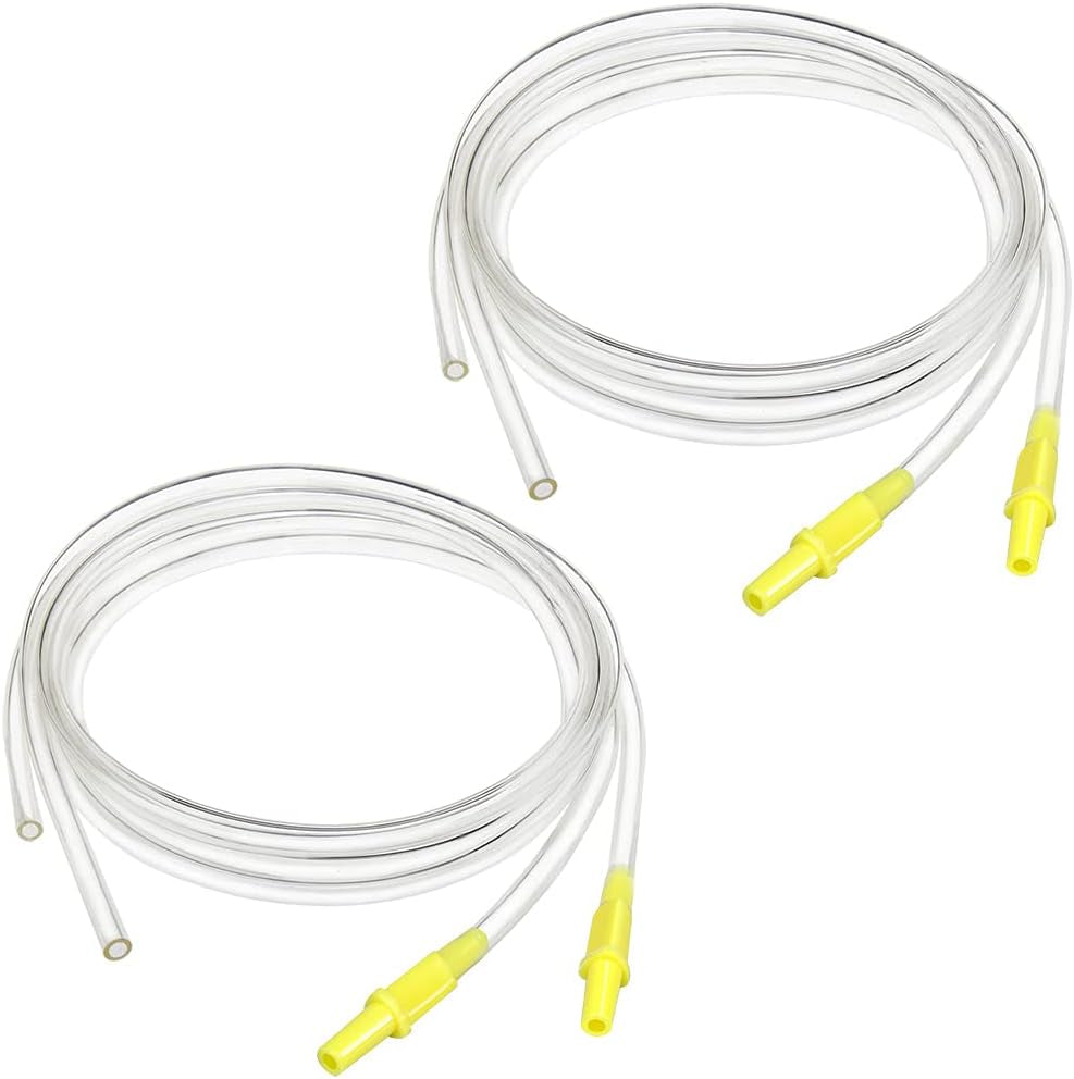 Pump in Style Tubing X4, Spare and Replacement Tubing Compatible with Medela Older Pump in Style Advanced Breast Pump - BPA Free (4 Pc)