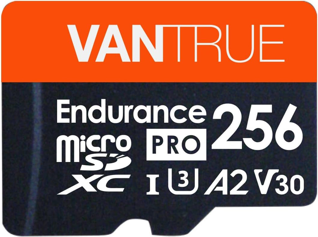 256GB Microsdxc UHS-I U3 4K Memory Card with Adapter for Dash Cams