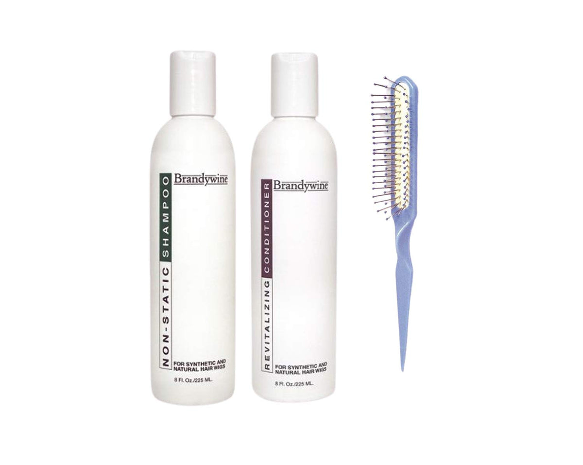 Synthetic and Human Hair Care Products 3-Item Bundle