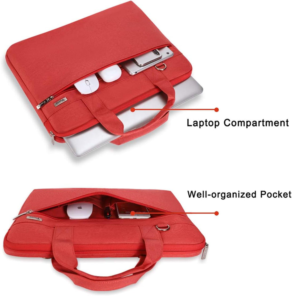 Laptop Sleeve Bag 17-17.3'' Carrying Case, 360 Deg. Protective Bag Compatible with Razer Blade Pro 17, Lenovo Asus Acer Dell Hp Notebook with Shoulder Strap for Women Girls Men Boys, Waterproof