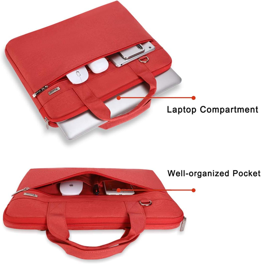 Laptop Sleeve Bag 17-17.3'' Carrying Case, 360 Deg. Protective Bag Compatible with Razer Blade Pro 17, Lenovo Asus Acer Dell Hp Notebook with Shoulder Strap for Women Girls Men Boys, Waterproof