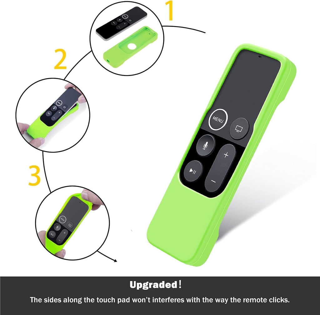 Case Compatible with Apple TV 4K/ 4Th Gen Remote Chartreuse