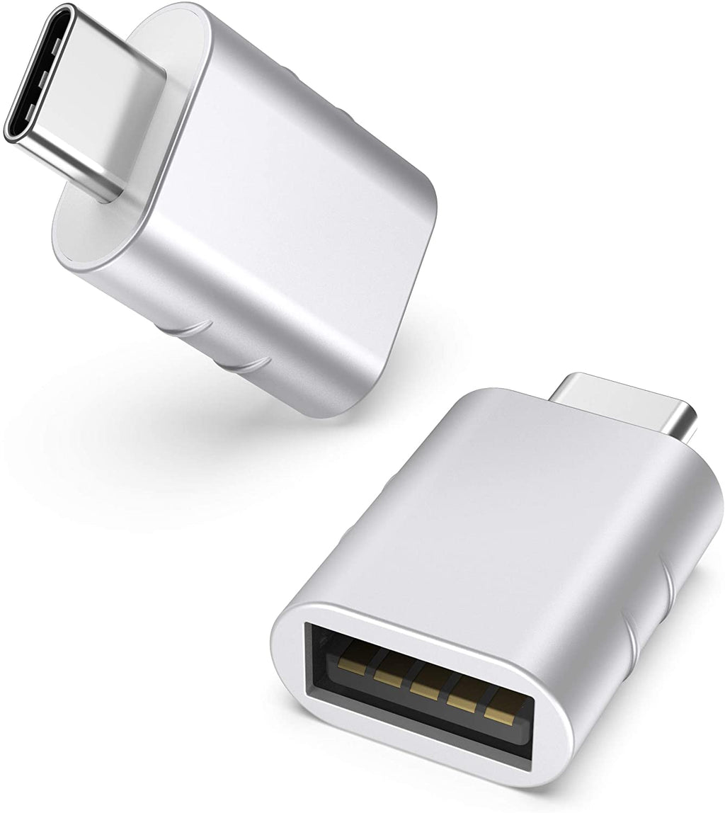 USB C to USB Adapter 2-Pack, 10Gbps USB 3.2 to Thunderbolt 5/4