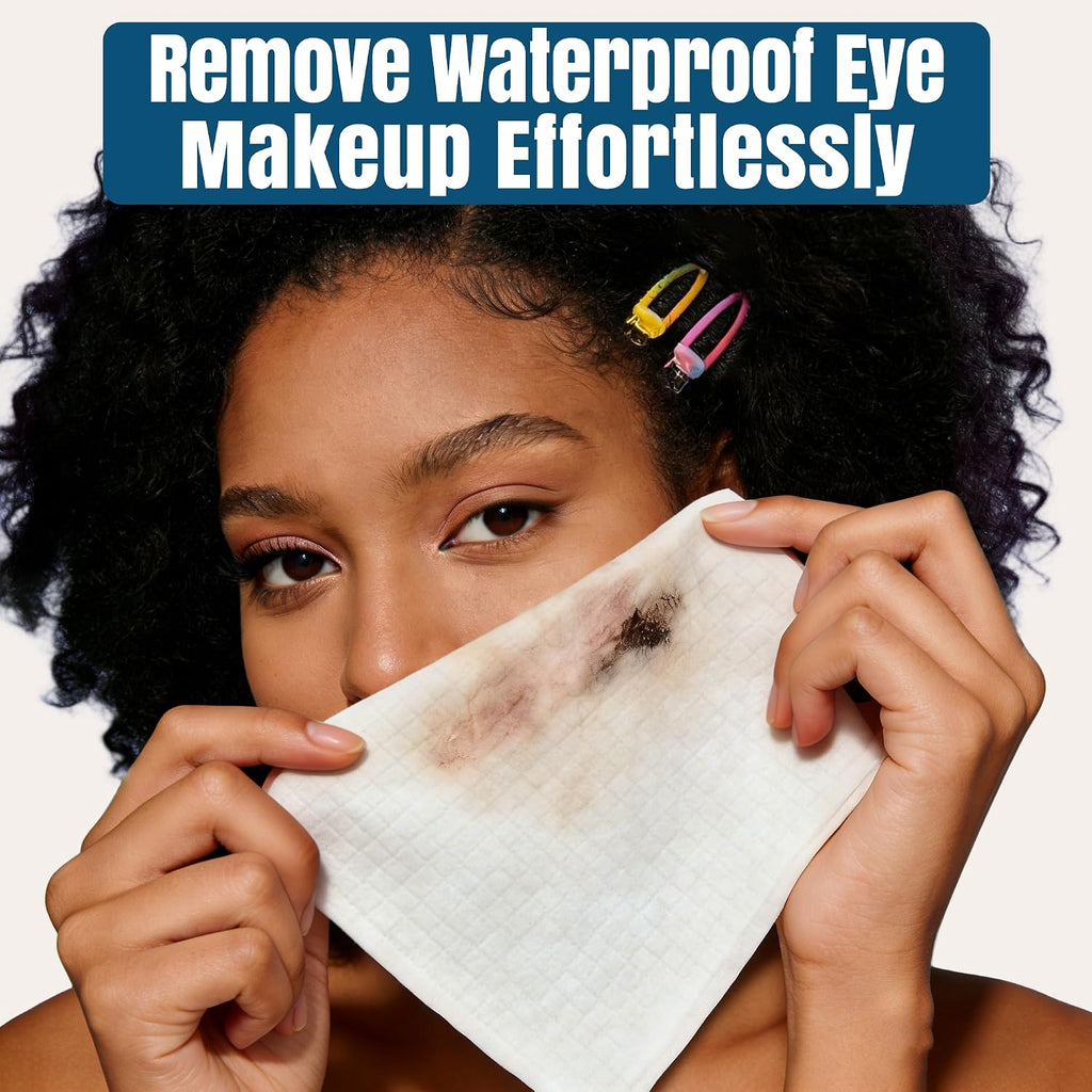 Disposable Face Towels XL, Ultra Soft & Absorbent, 50 Count | 10" X 12", Sensitive Skin Friendly, Skin Soothing, Redness Care, Biodegradable, Facial Towels for Makeup Removal & Cleansing