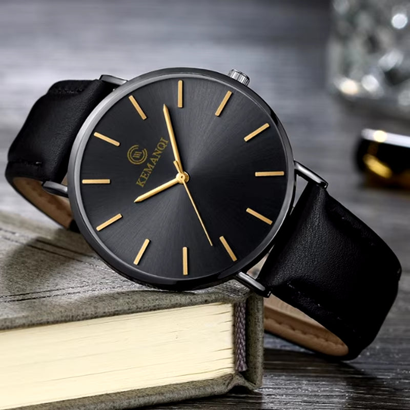 Relogio Masculino Mens Watches Top Brand Luxury Ultra-Thin Men Watch Clock Erkek Kol Saati Reloj Hombre