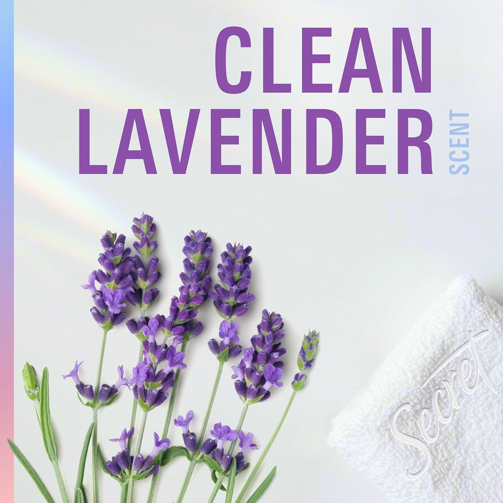 Clinical Antiperspirant Deodorant for Women, Clean Lavender, 2.6 Oz