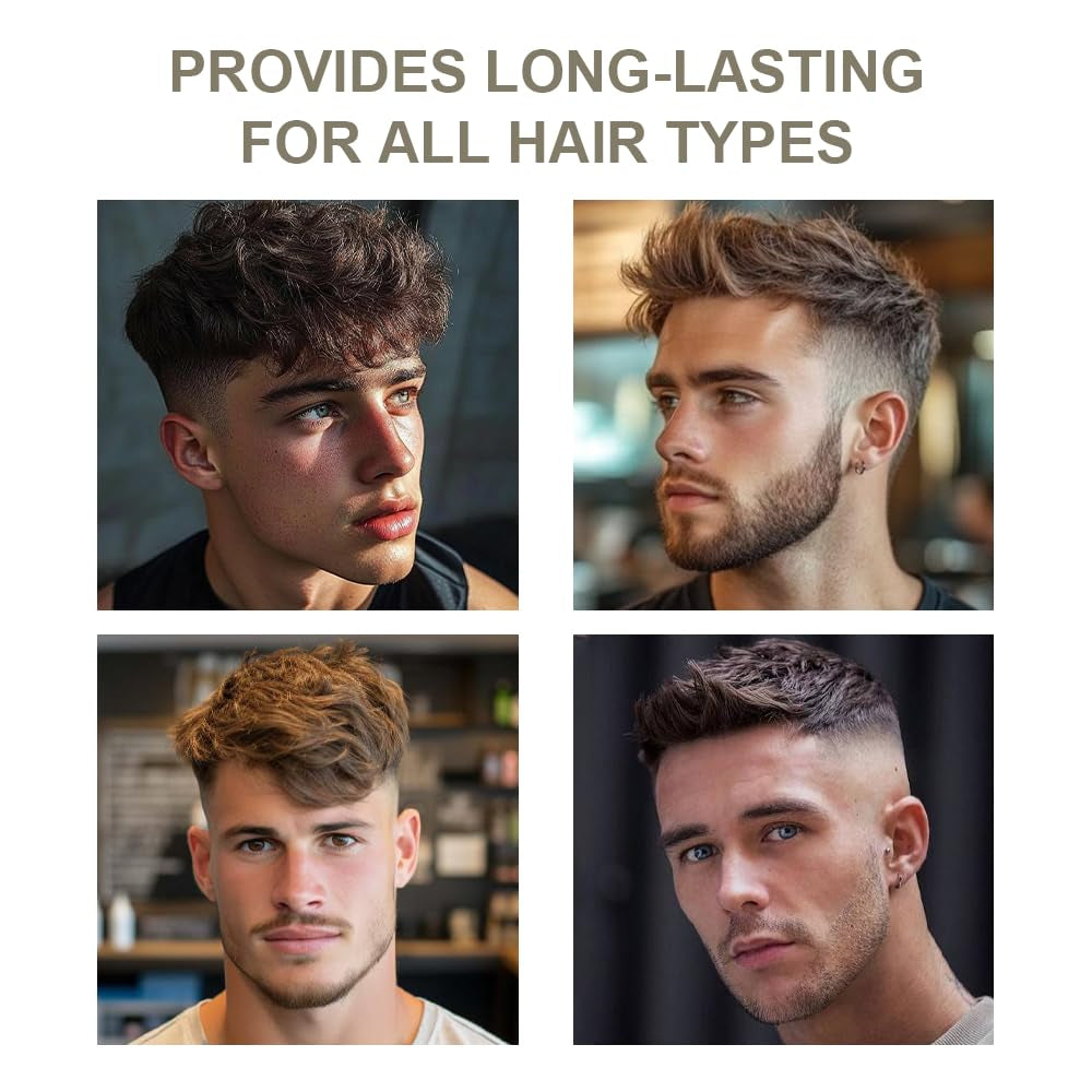 CNNY Men'S Hair Styling Clay 3.53 Oz, Firm Hold, Matte Finish, Hair Clay with Natural Ingredients, Add Volume & Texture, Premium Men’S Hair Type
