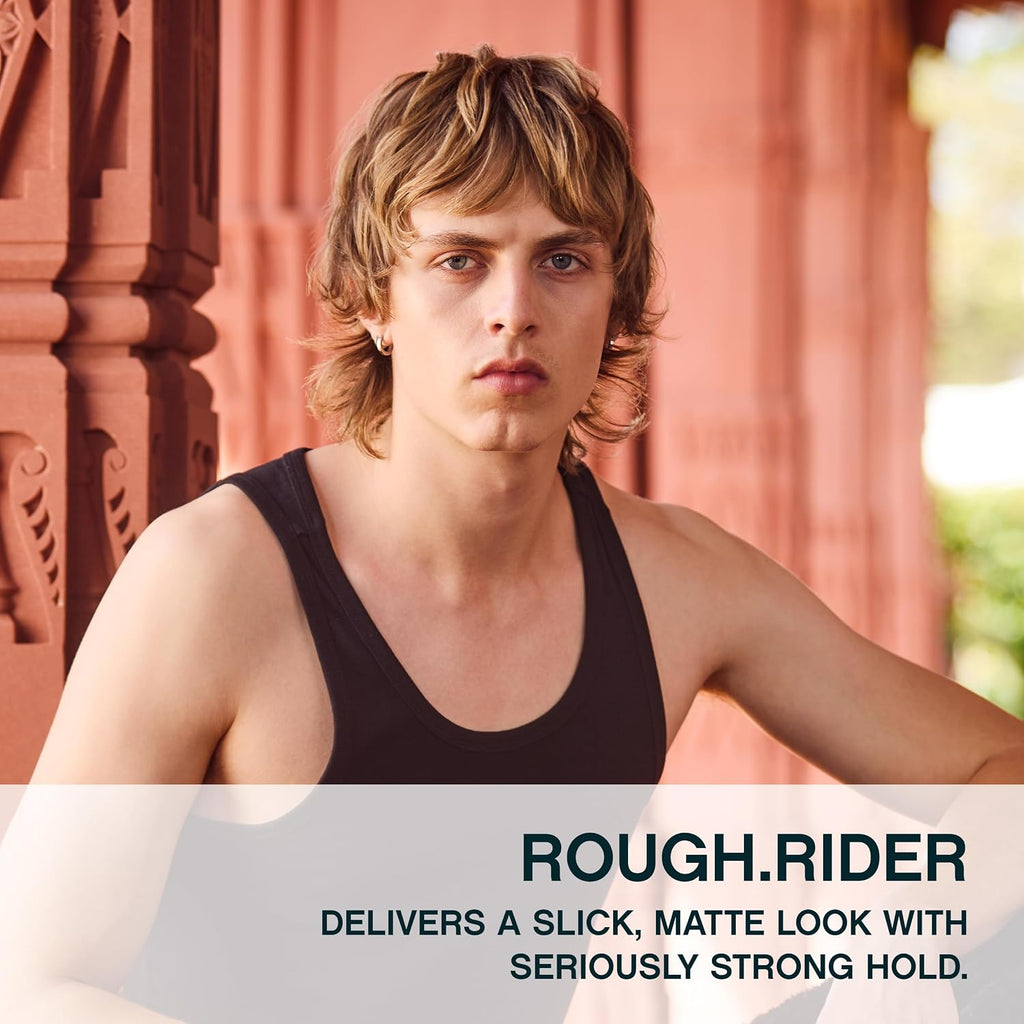 ROUGH.RIDER Mouldable Styling Clay, All Hair Types, 1.1 Oz