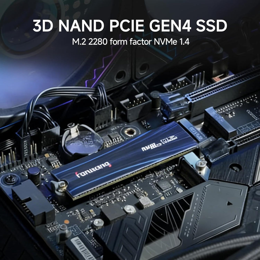 1TB Nvme SSD Pcie Gen 4 Gaming SSD for PS5, up to 7000Mb/S M.2 2280 SSD Compatible with PS5 Storage Expansion, Internal Solid State Drive for Gamers, Professionals, Creators S880E