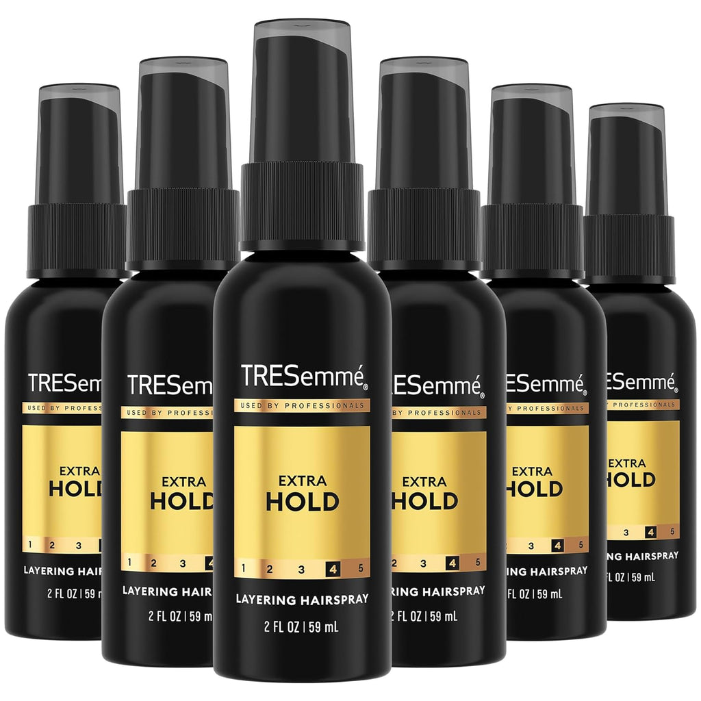 Extra Hold Travel Size Hairspray 6-Pack, 2 Oz Ea