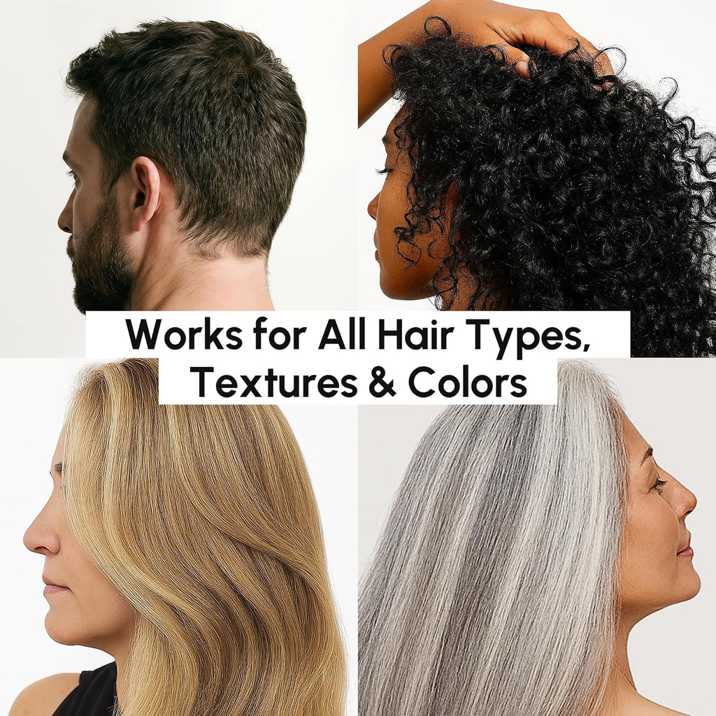 Hair Growth Spray – Caffeine, Batana, Castor & Rosemary Oil for Hair Growth – Products for Women & Men – Hair Oils for Hair Growth – Hair Thickening Spray for Roots – Hair Regrowth & Scalp Care