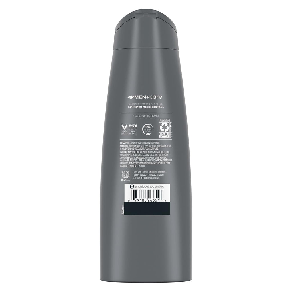 Fortifying 2-In-1 Shampoo and Conditioner Fresh and Clean with Caffeine 4 Count for Everyday Care Helps Strengthen and Nourish Hair 12 Oz