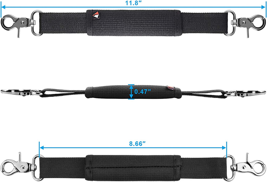 Removable Speaker Handle Strap for JBL Xtreme/Xtreme 2/ Xtreme 3/Xtreme 4 Portable Speaker(Black)