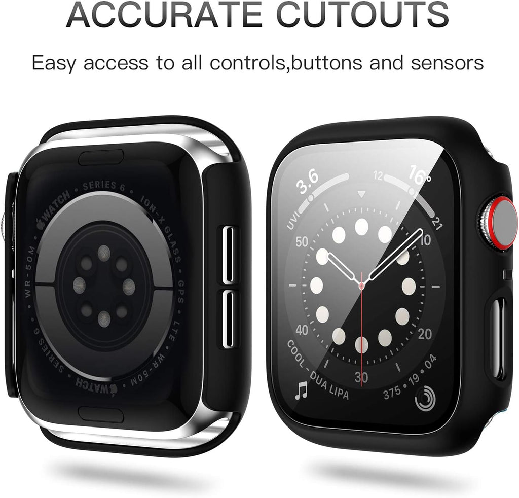 For Apple Watch Series 9/8/7 41Mm Screen Protector Case 12 Pack