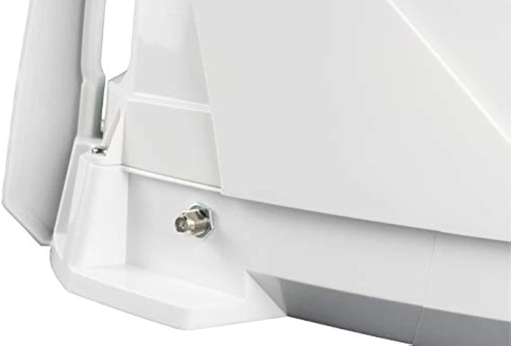 DT4450 DISH Tailgater Bundle - Portable/Roof Mountable Satellite TV Antenna and DISH Wally HD Receiver , White , Western & Eastern Arc Satellites