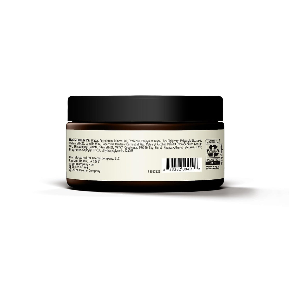 Hair Styling Cream, Barber Grade, Medium Hold, Medium Shine Hair Products, 4 Ounce (Pack of 12)
