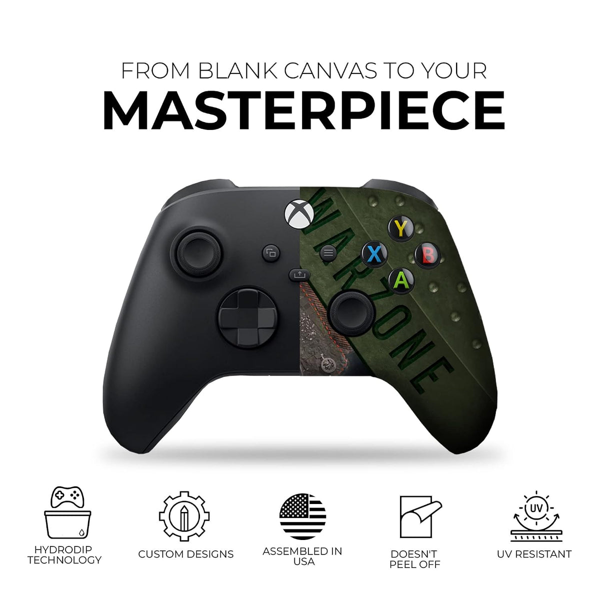 C-O-D Verdanssk Map Video Game Custom X-Box Controller Wireless