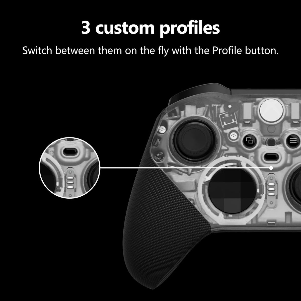 Xbox Wireless Gaming Controller | Elite Series 2 Core | Translucent Black