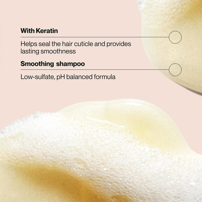 Keratin Infusion Smoothing Shampoo and Conditioner, 12.6 Oz Ea