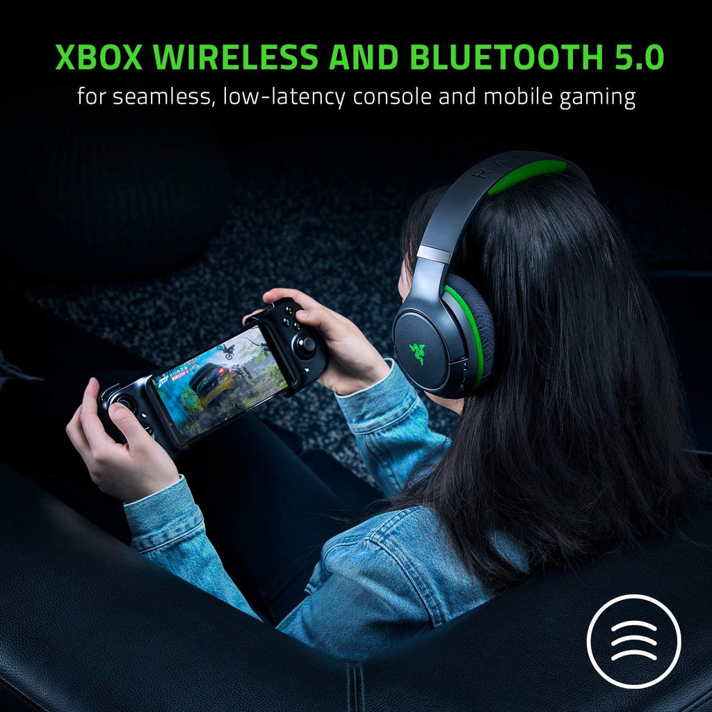 Wireless Xbox Gaming Headset:  Kaira Pro with Titanium Drivers & Supercardioid Mic - Black
