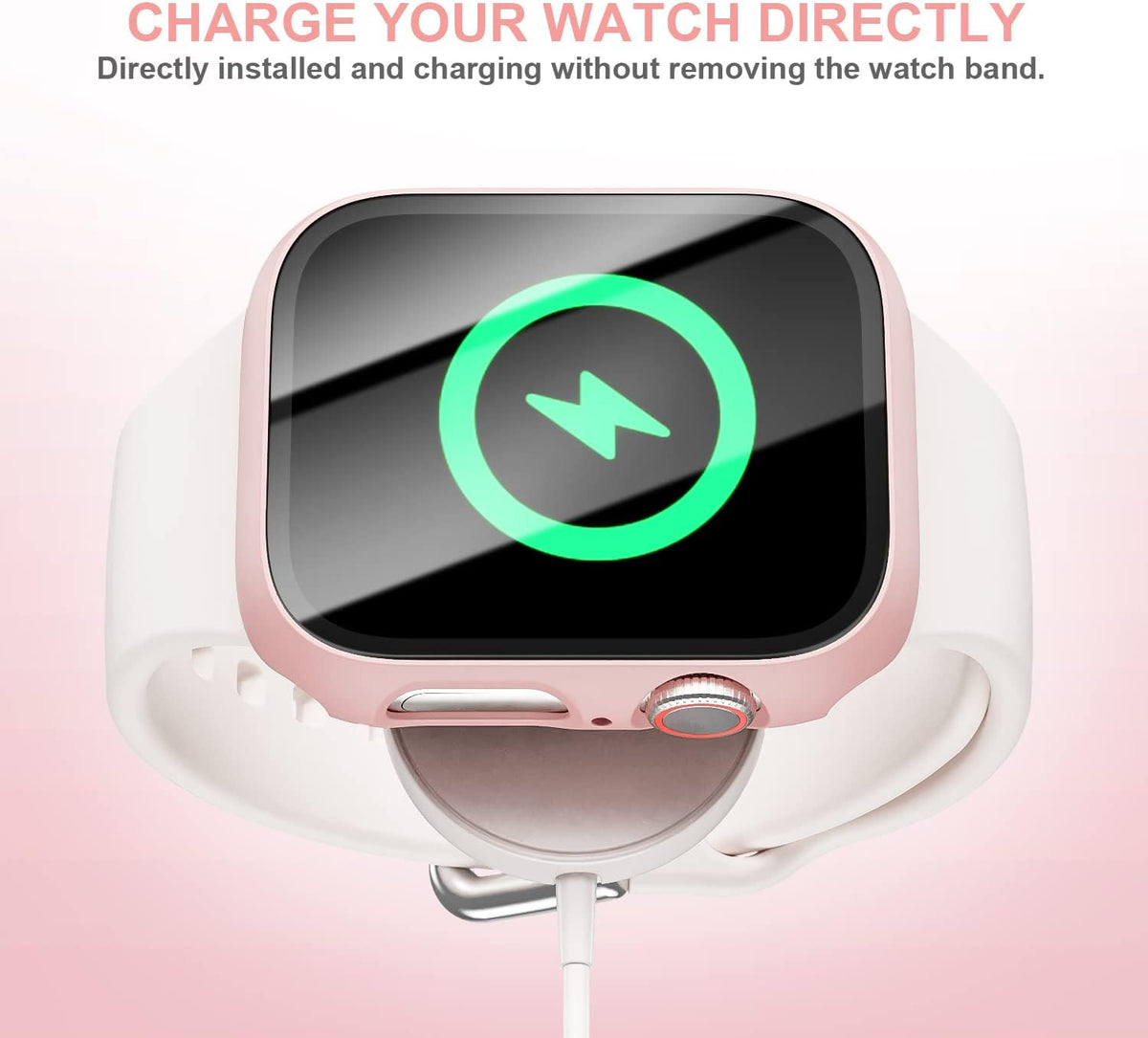 For Apple Watch Series 9/8/7 41Mm Screen Protector Case 12 Pack