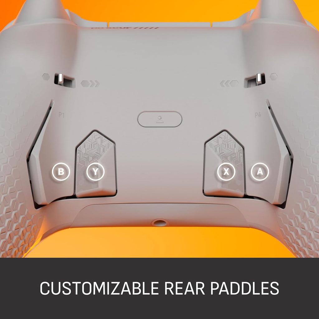 VALOR PRO Wired Performance Xbox Controller – Customizable Back Paddles, Instant Triggers, Hall Effect Thumbsticks, Audio Controls, Xbox Series X|S, Xbox One, Windows PC – White