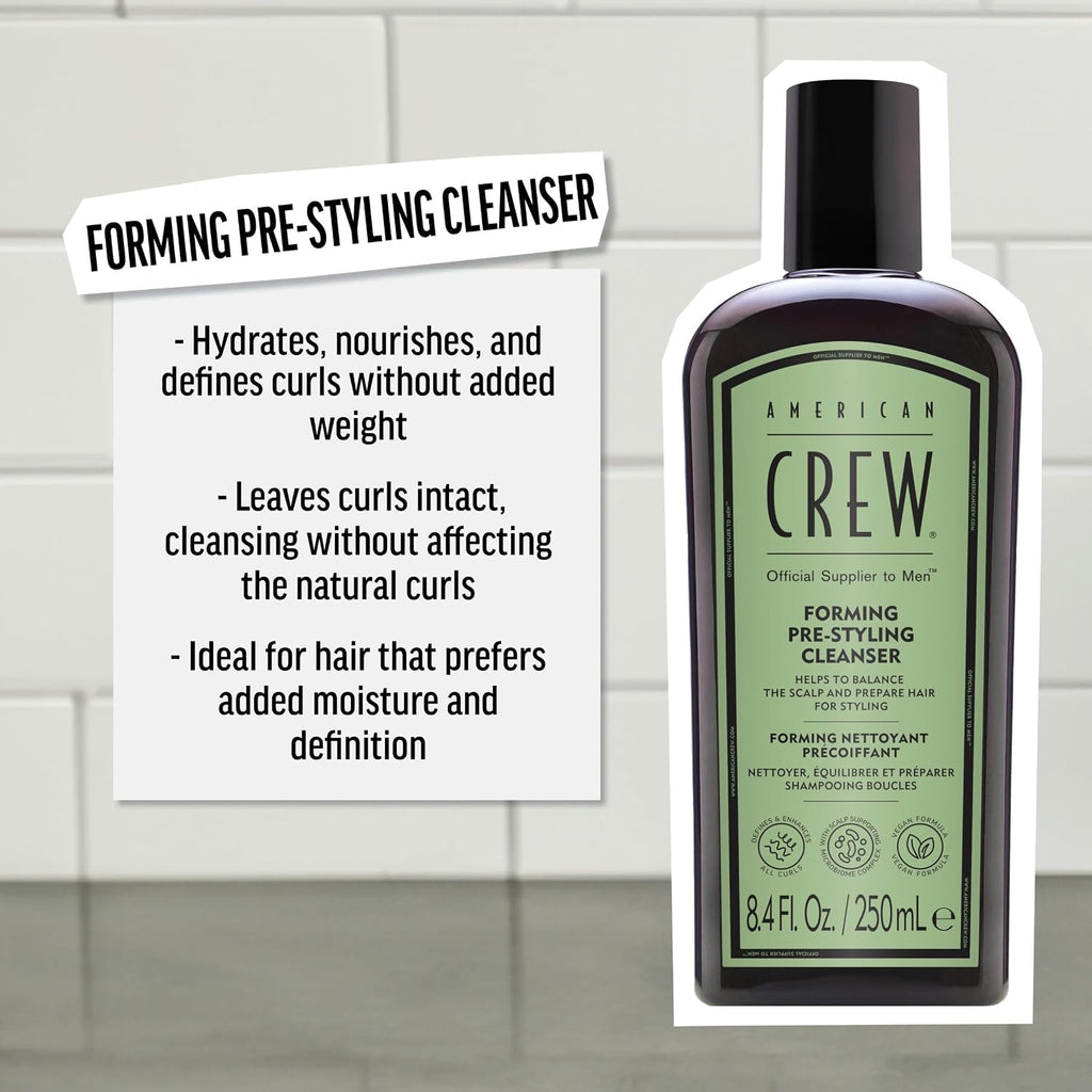 Men'S Forming Pre-Styling Shampoo for Curly Hair, 8.4 Fl Oz