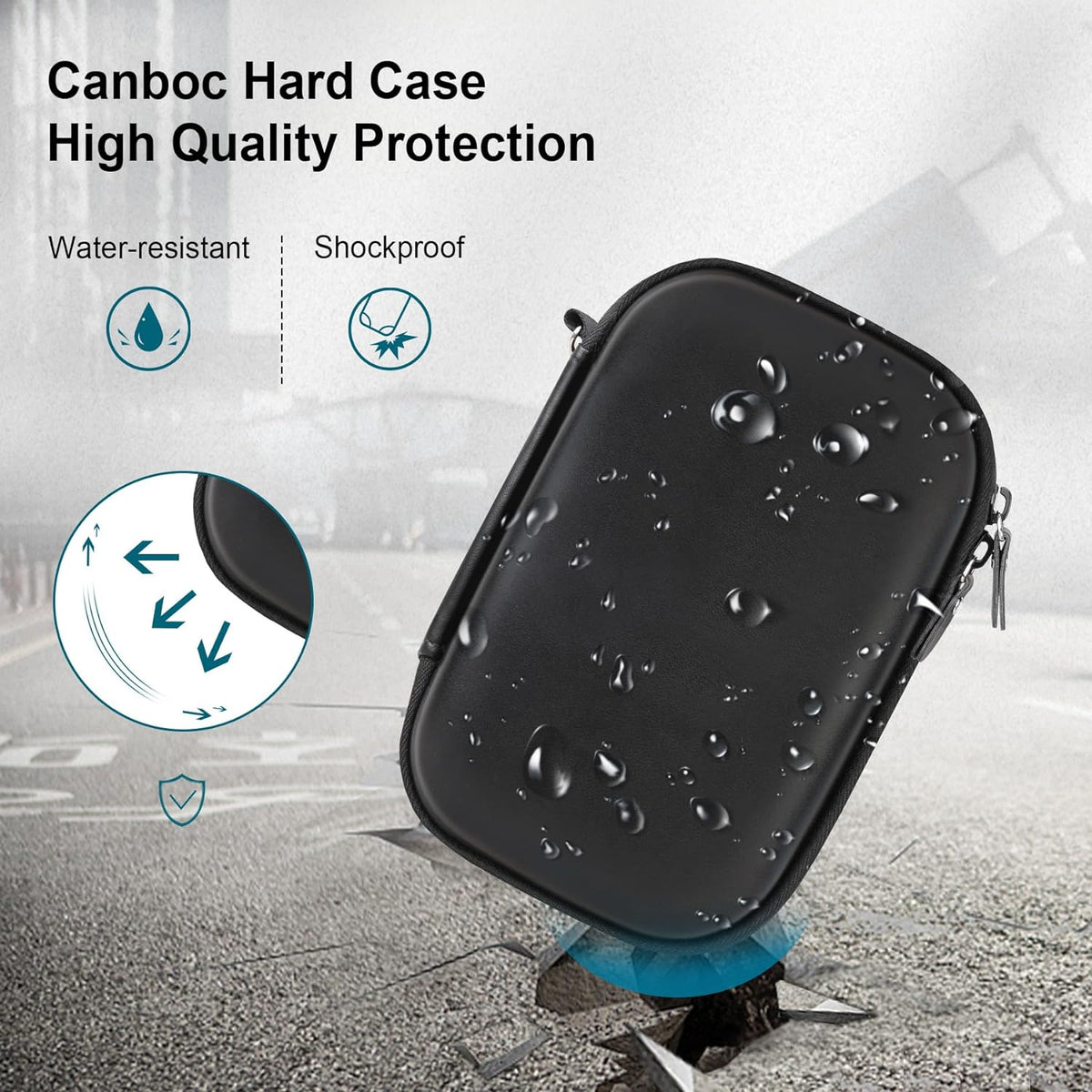 Hard Case for HP Sprocket Portable 2X3 Inch Instant Photo Printer