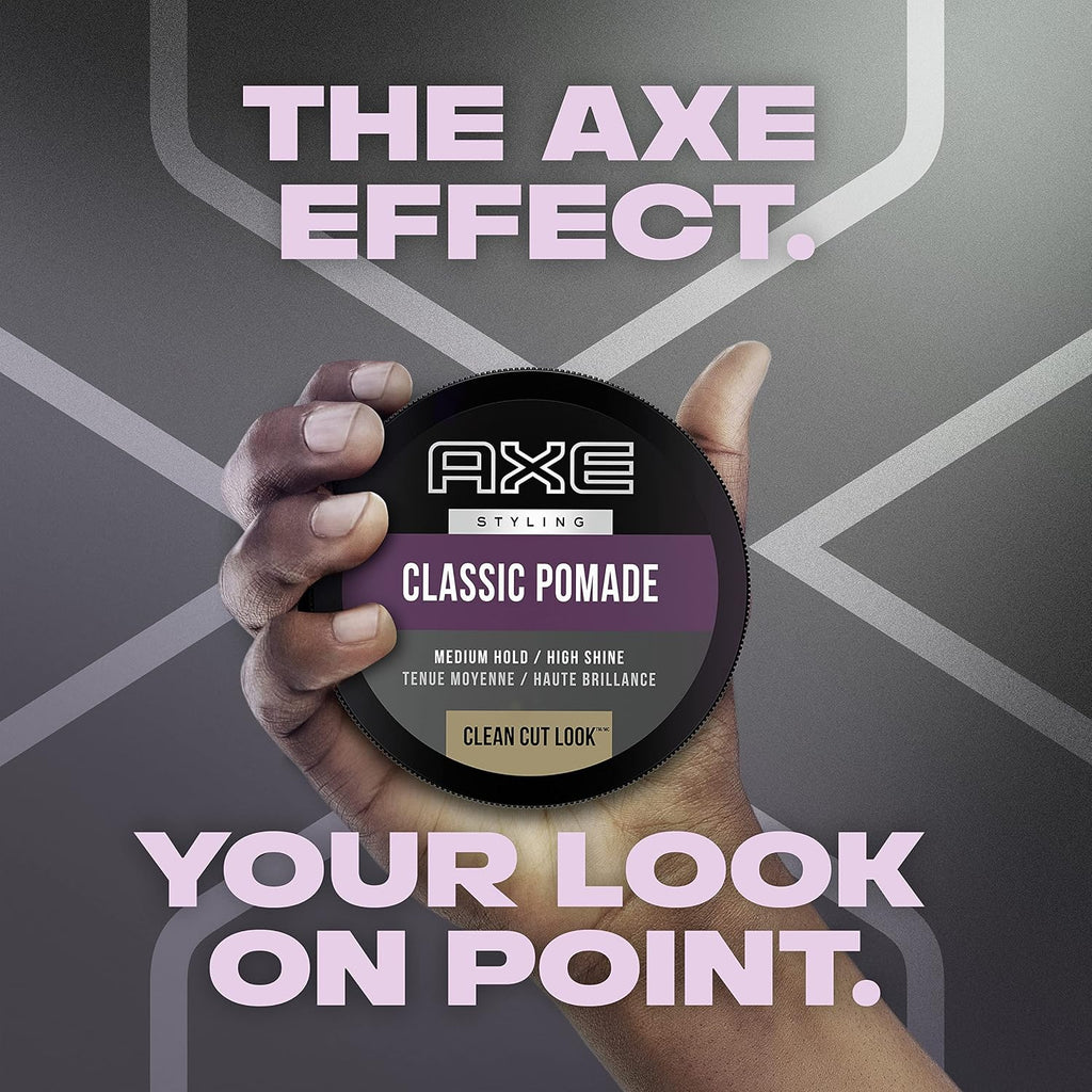 Pomade: Medium Hold and Natural Finish for Easy Styling, 2.64Oz (2 Count)