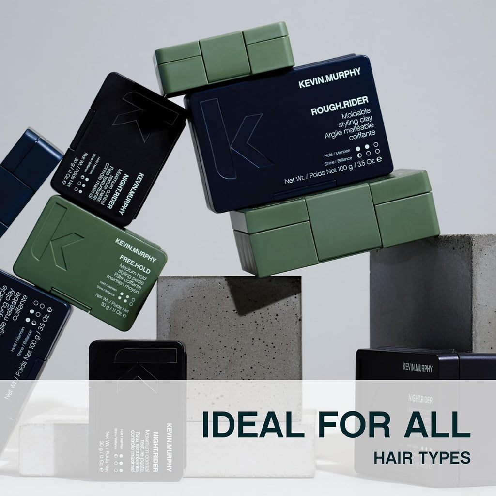 ROUGH.RIDER Mouldable Styling Clay, All Hair Types, 1.1 Oz