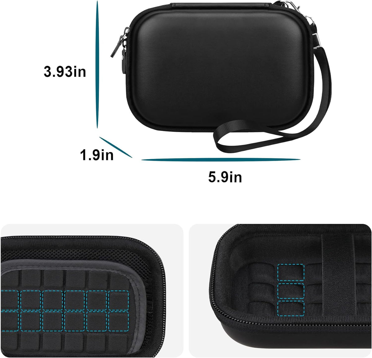 Hard Case for HP Sprocket Portable 2X3 Inch Instant Photo Printer