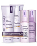 Hair Products Set for Thinning Hair - Volumizing Shampoo, Conditioner, Follicle Booster Serum, Spray for Fine Texture Boost, and Keratin Repair for Women