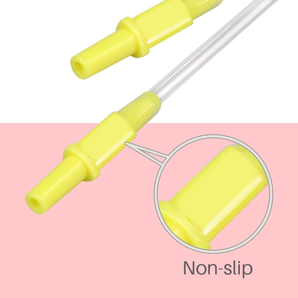 Pump in Style Tubing X4, Spare and Replacement Tubing Compatible with Medela Older Pump in Style Advanced Breast Pump - BPA Free (4 Pc)