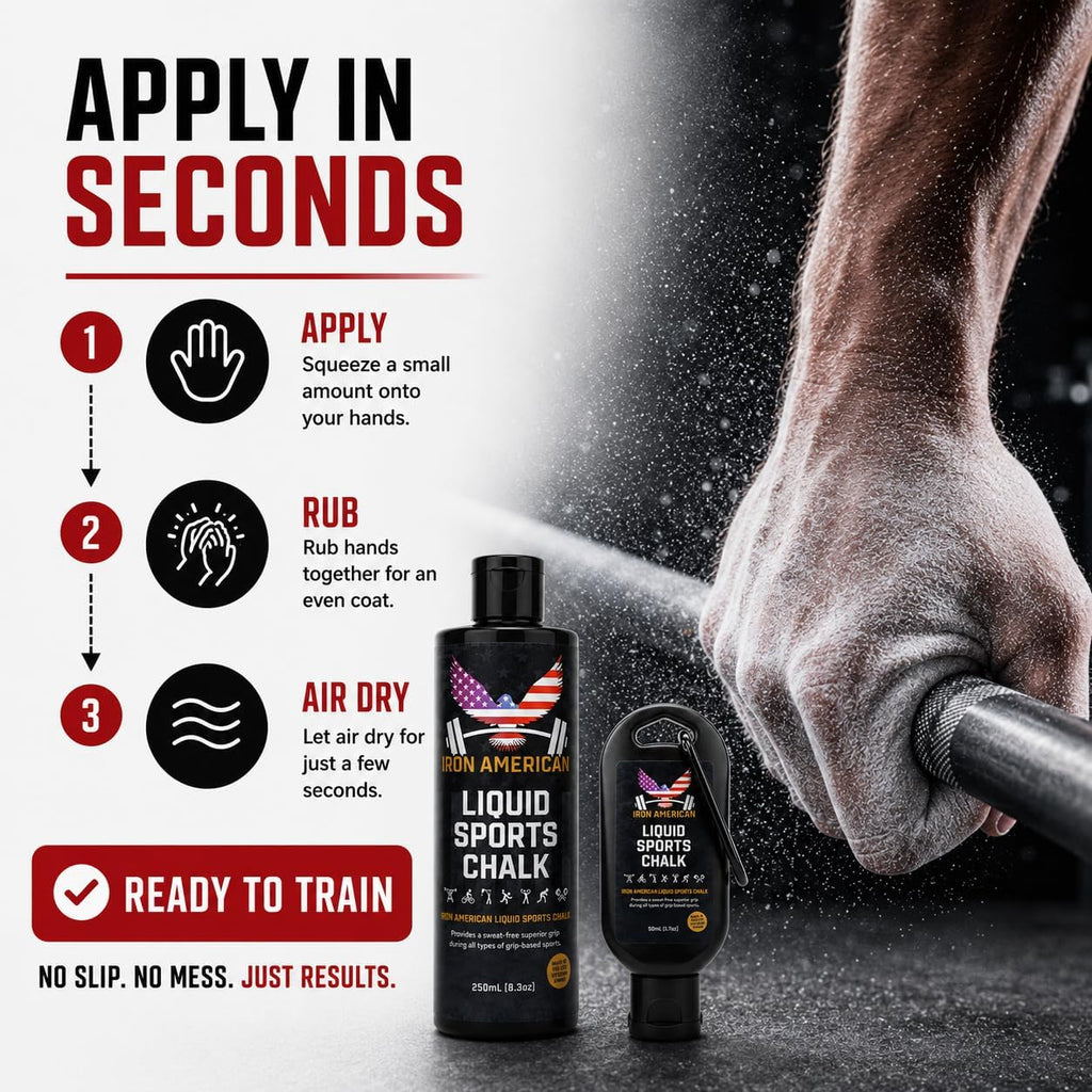 Gym Chalk for Lifting, Climbing, Gymnastics: Liquid, Clear, Powder, Block