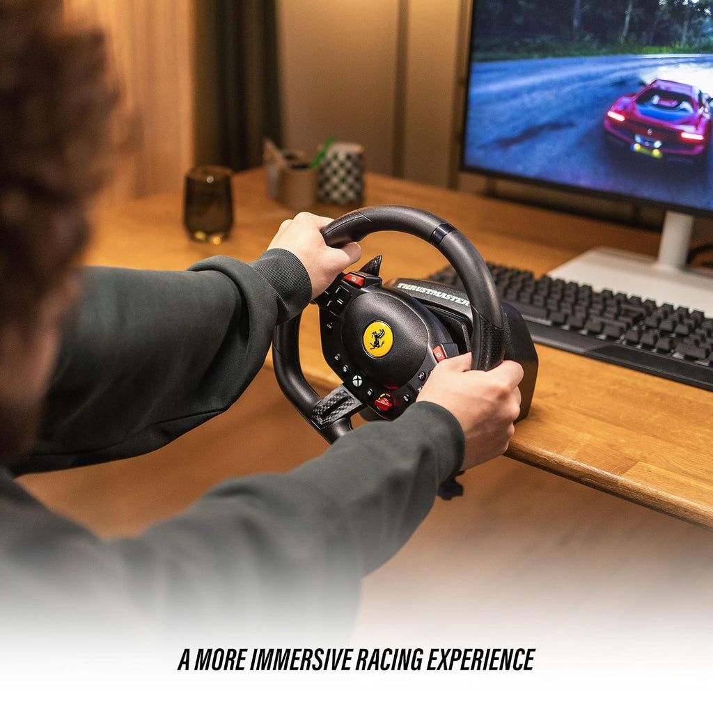 Thrustmaster T98 Ferrari 296 GTS - Racing Wheel and Pedal Set - XBOX & PC
