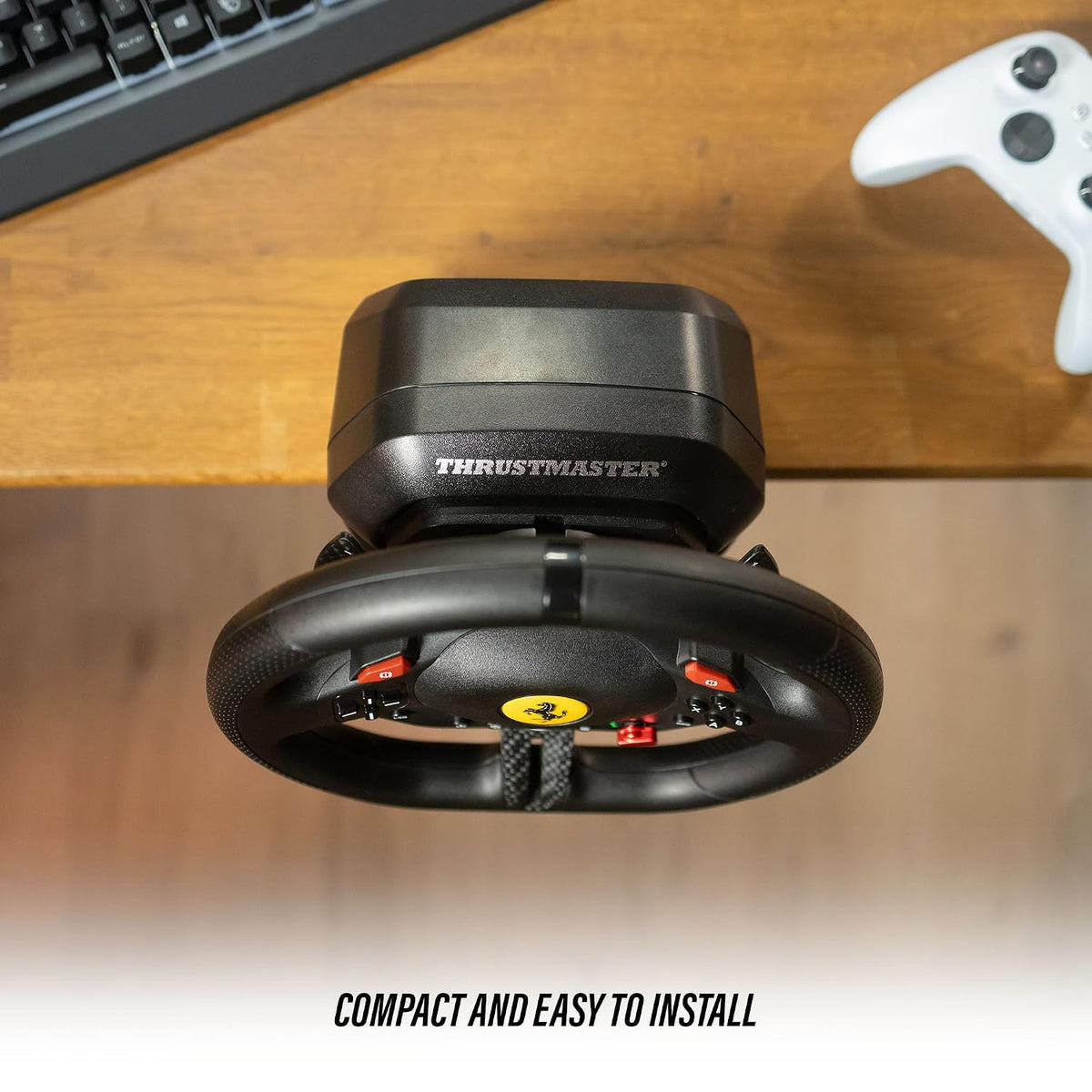 Thrustmaster T98 Ferrari 296 GTS - Racing Wheel and Pedal Set - XBOX & PC