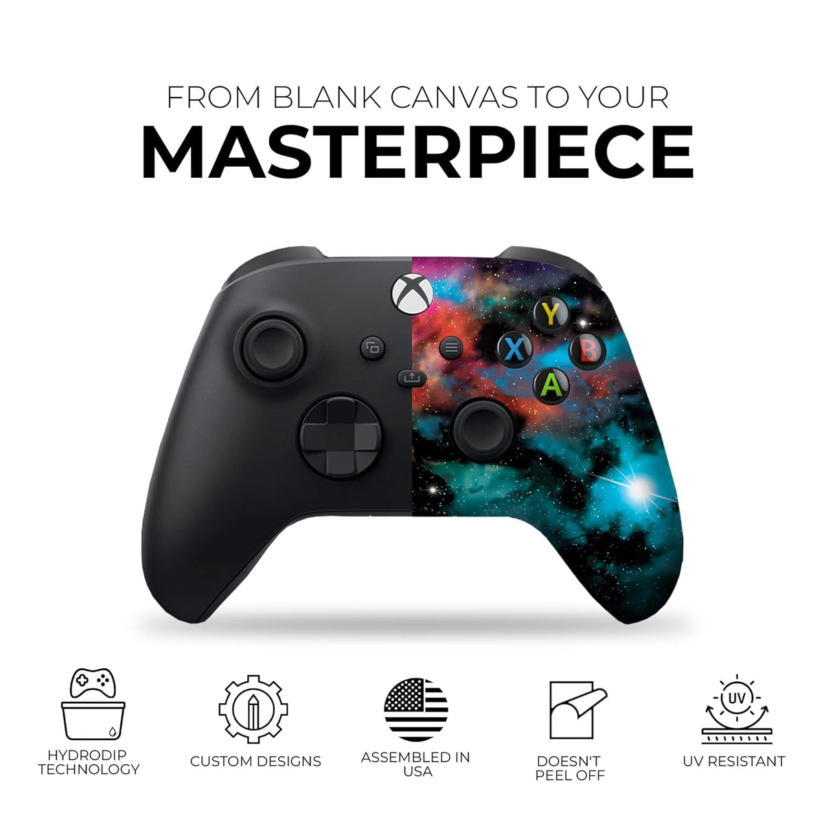 Galaxxy Space Modded Custom X-Box Controller Wireless for X-Box Series X/S