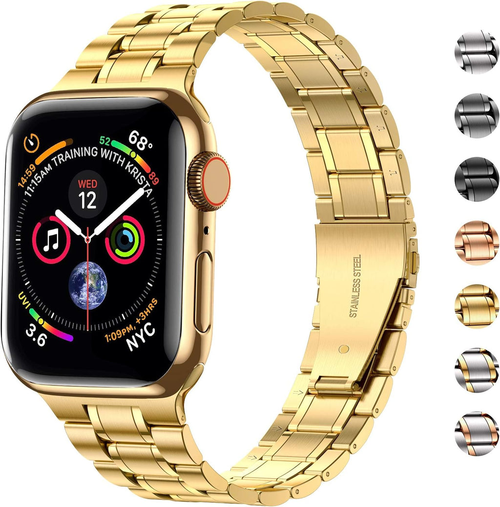 Stainless Steel Bands for Apple Watch 45Mm 44Mm 42Mm(Series 3/2/1)