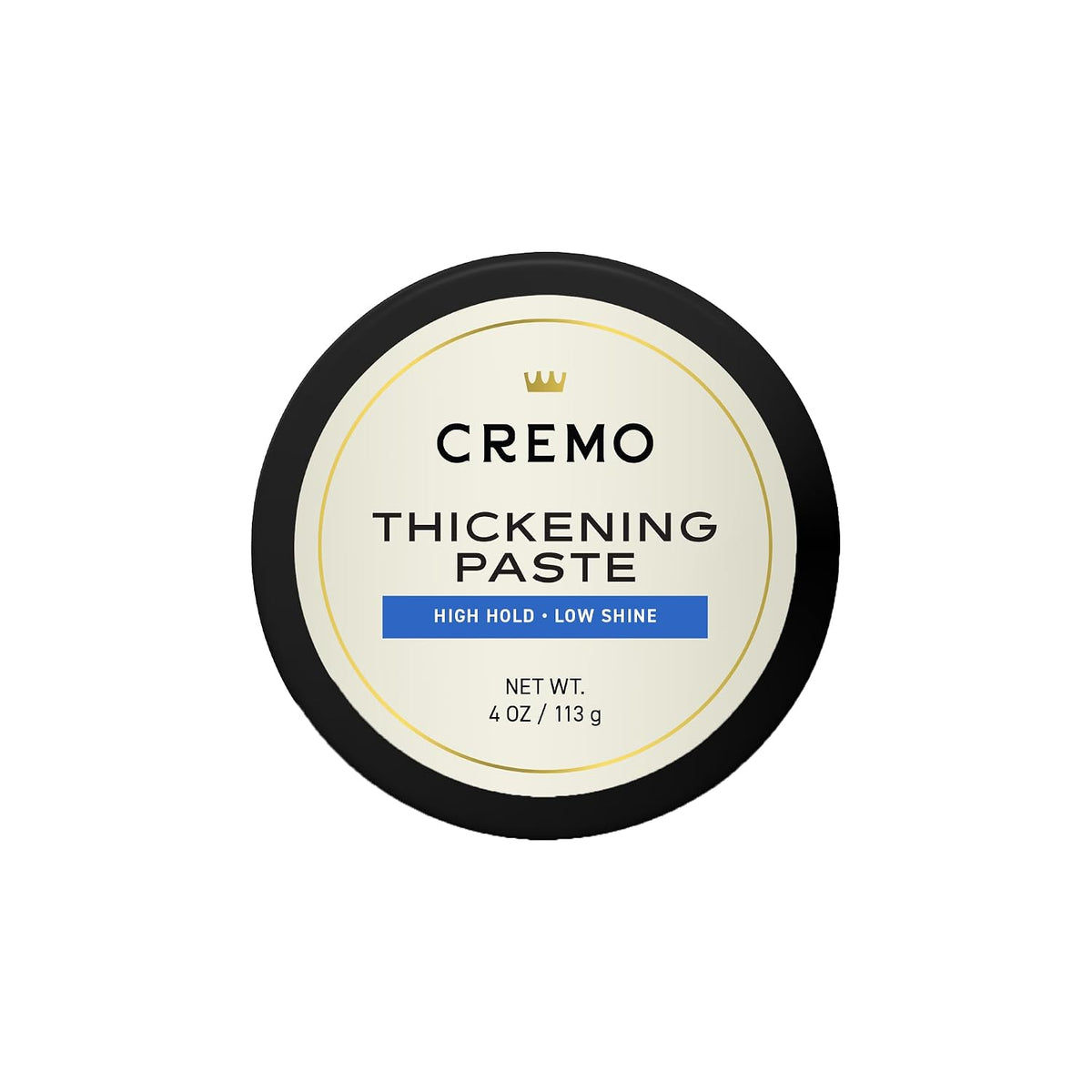 Thickening Hair Paste for Men, High Hold & Low Shine, 4 Oz