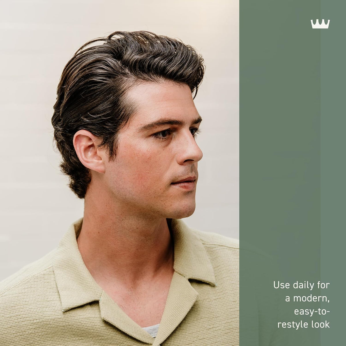 Hair Styling Cream, Barber Grade, Medium Hold, Medium Shine Hair Products, 4 Ounce (Pack of 12)