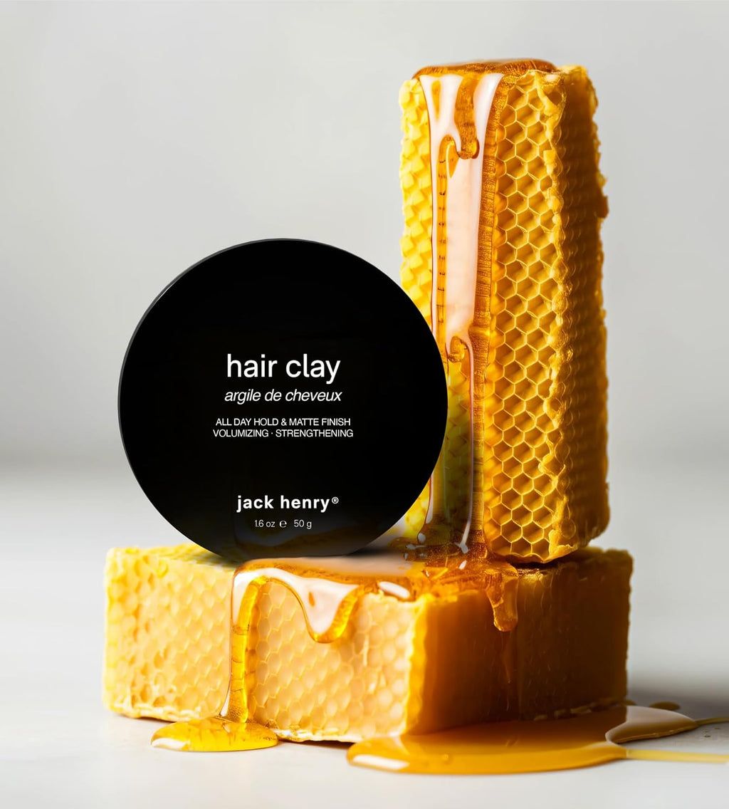 Hair Clay for Men, Wax Based Matte Finish Styling Clay, 1.6 Oz