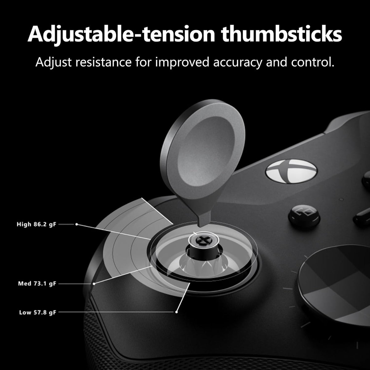Xbox Wireless Gaming Controller | Elite Series 2 Core | Translucent Black