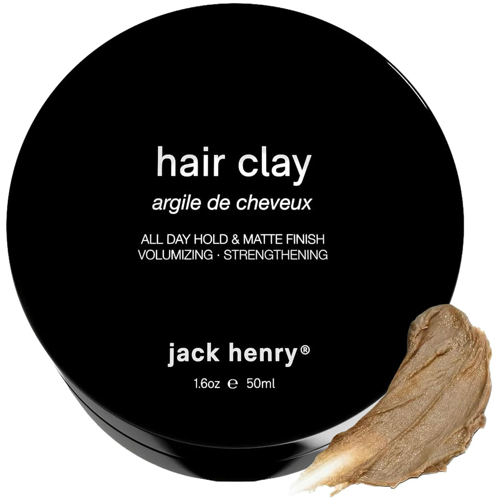 Hair Clay for Men, Wax Based Matte Finish Styling Clay, 1.6 Oz